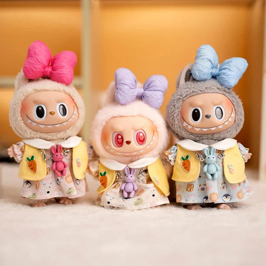 Labubu Penguin Vest Skirt Set