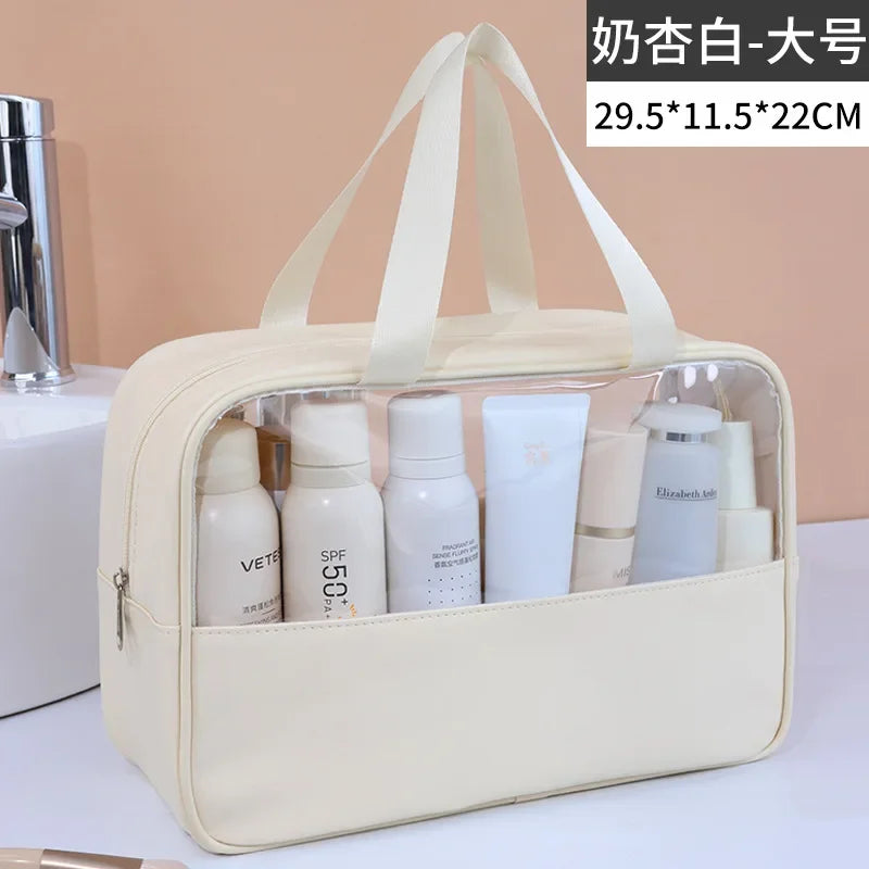 Large Transparent Travel Cosmetic Bag