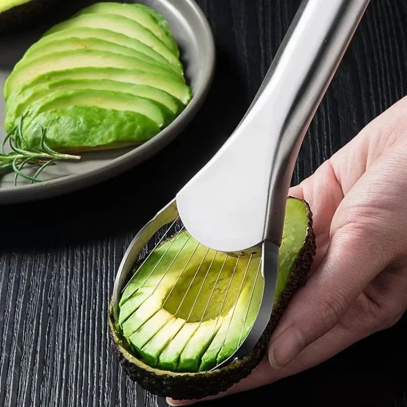 Stainless Steel Avocado Knife Gadget