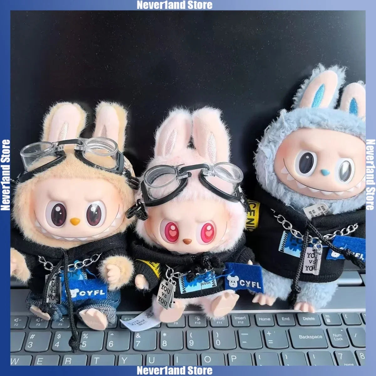 Labubu Kpop Fashion Overalls Set