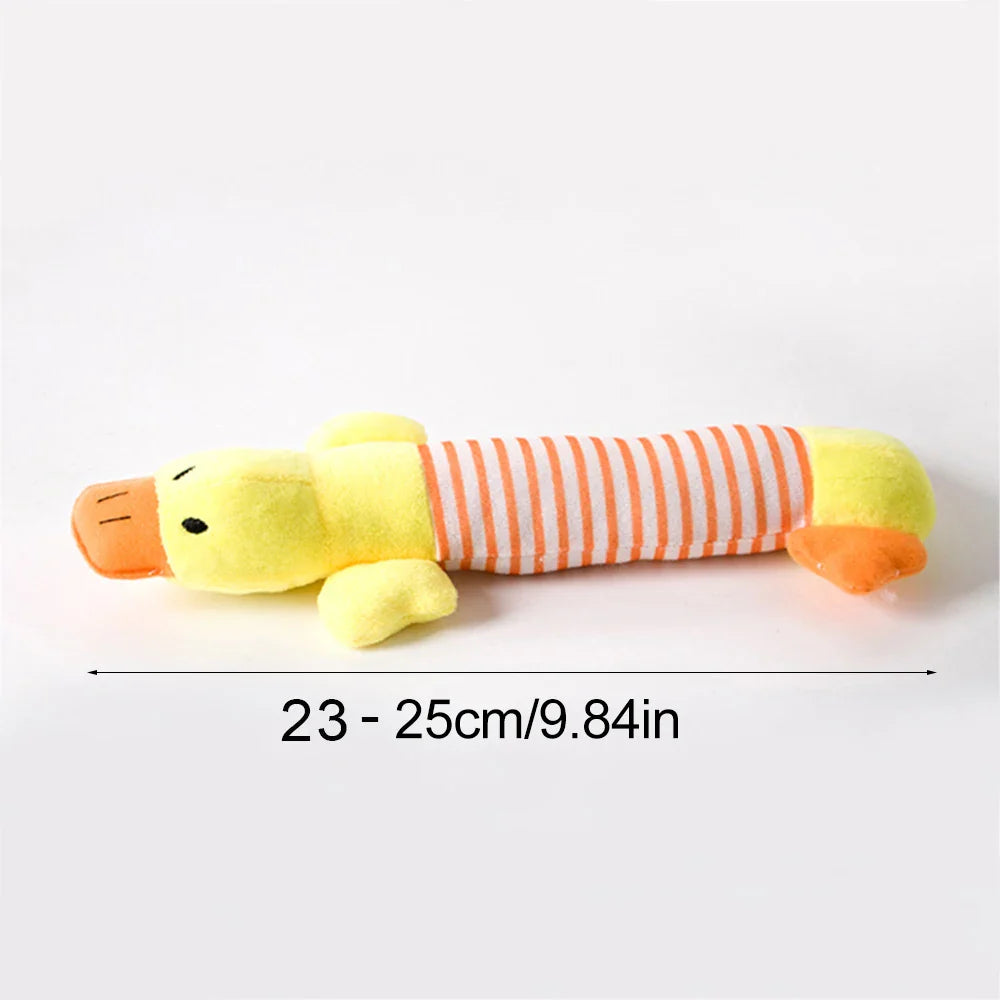 YOUSE Plush Animal Squeaky Pet Toy