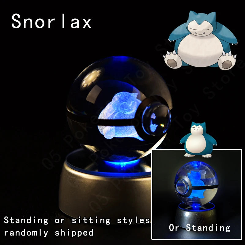 3D Pokémon Crystal Ball Lamp
