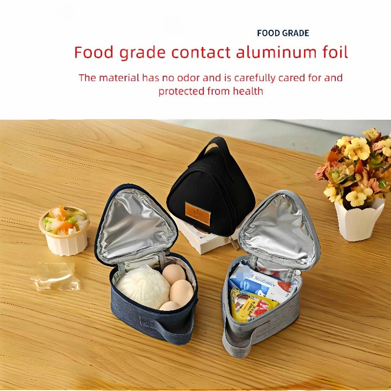 Portable Triangle Lunch Bag