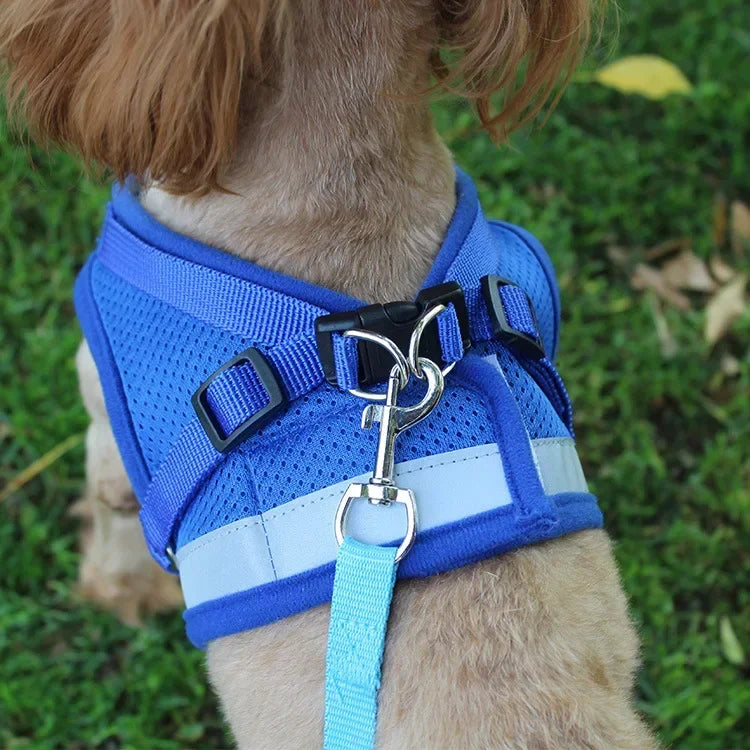 Reflective Adjustable Cat Dog Harness