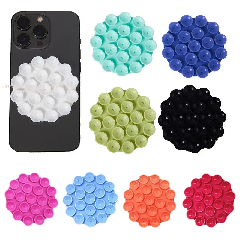 Portable Silicone Suction Power Bank Holder