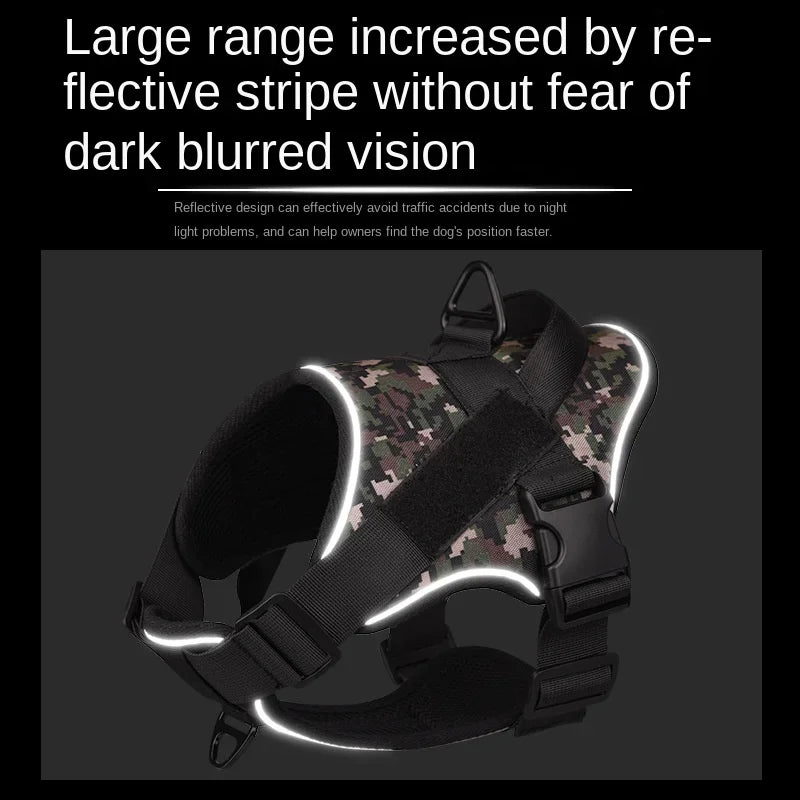 Custom Tactical No-Pull Harness