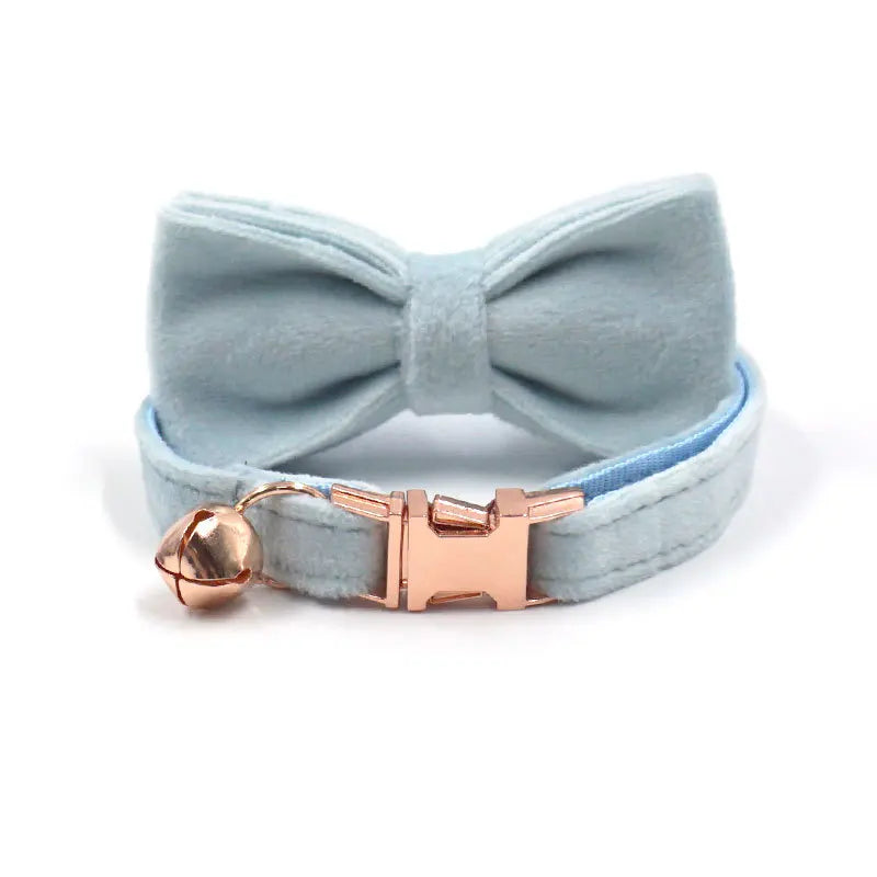 Personalized Velvet Cat Collar