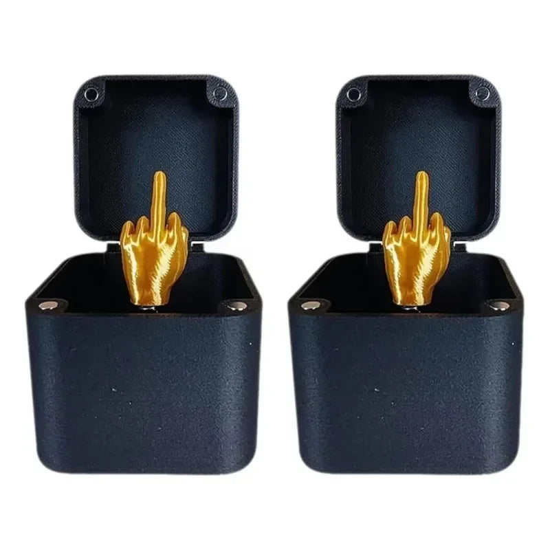 Funny Middle Finger Prank Box