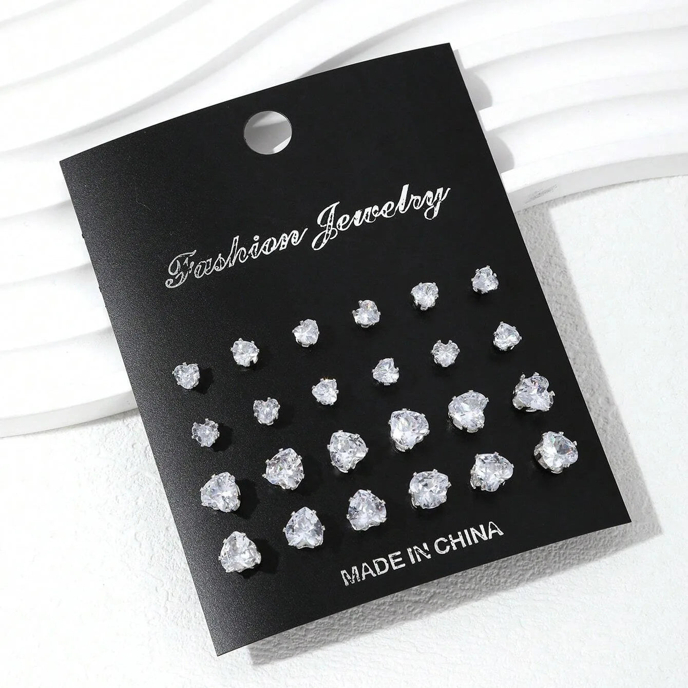 Luxury Zirconia Earrings Set