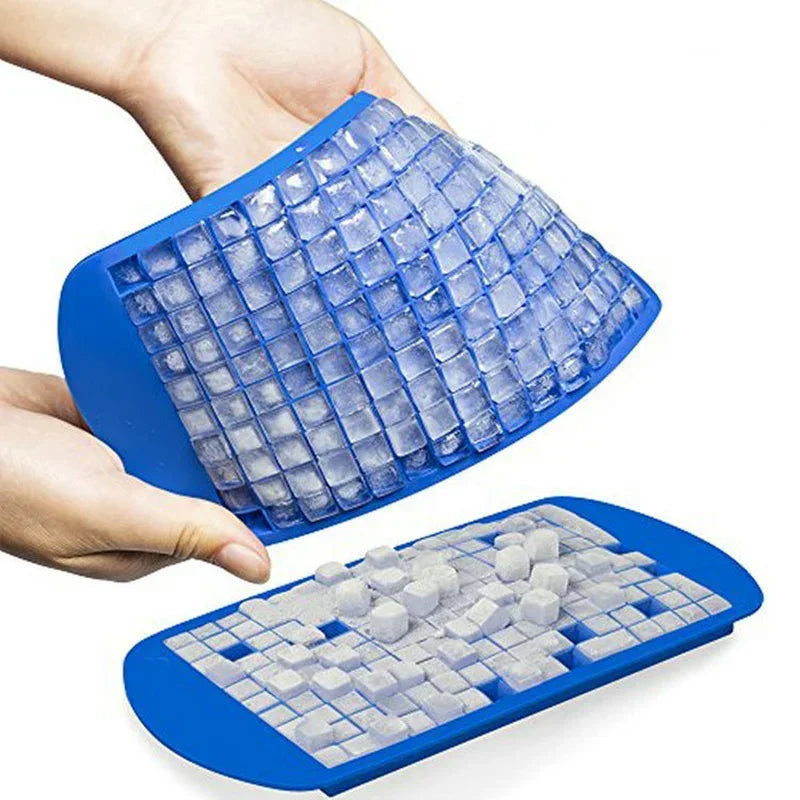 160-Grid Silicone Ice Cube Tray