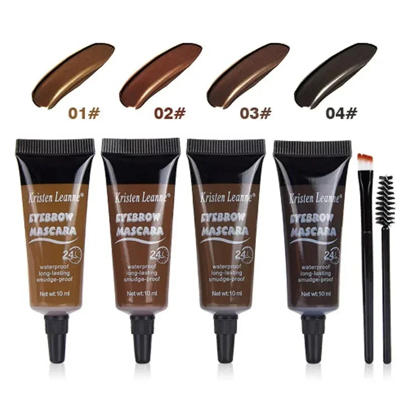 4-Color Waterproof Eyebrow Cream