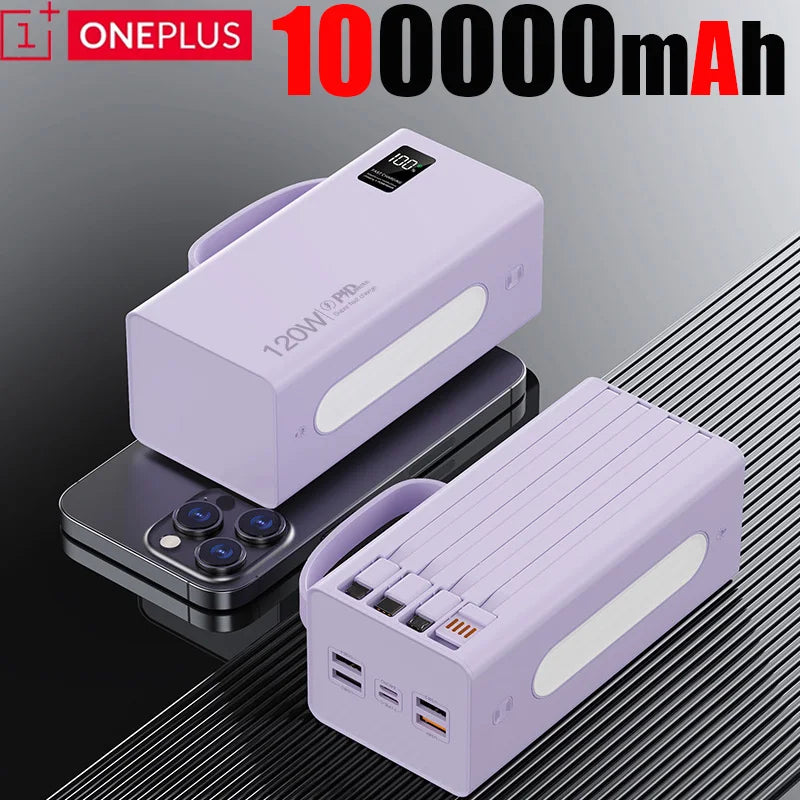 ONEPLUS 500000mAh 120W Power Bank