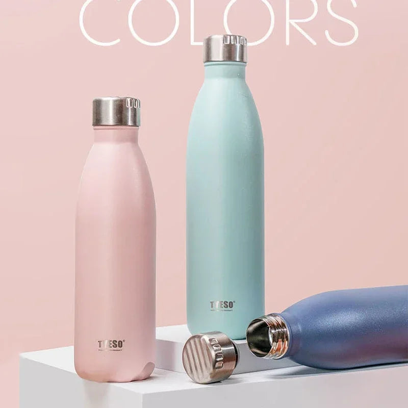 Tyeso High-Capacity Steel Bottle