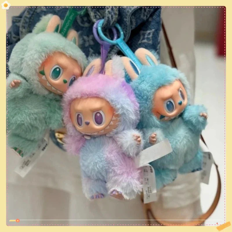 MINISO Kawaii Labubu Macaron Doll