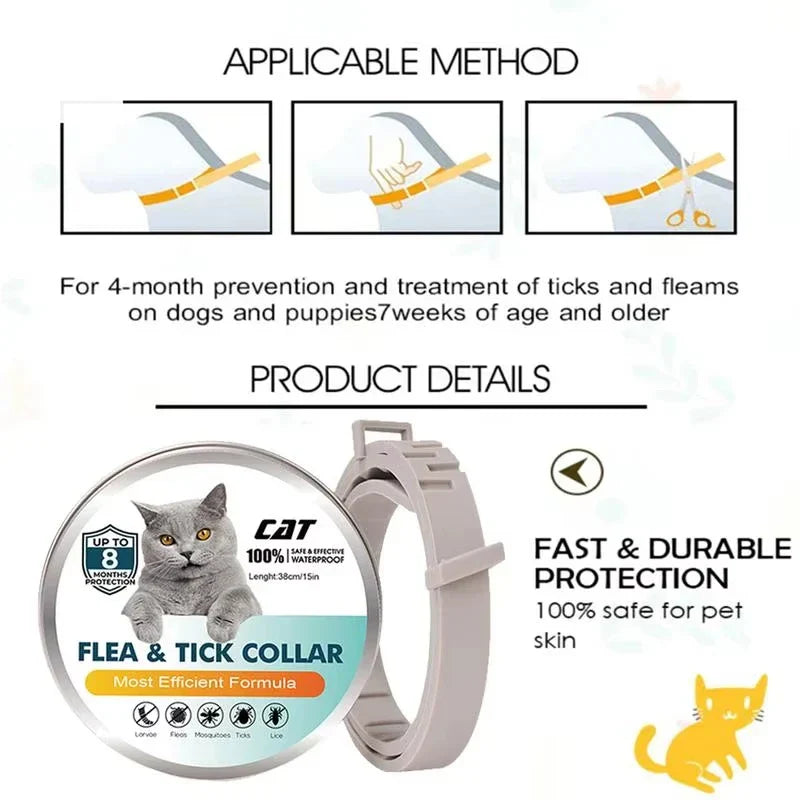 Adjustable Anti-Flea Pet Collar