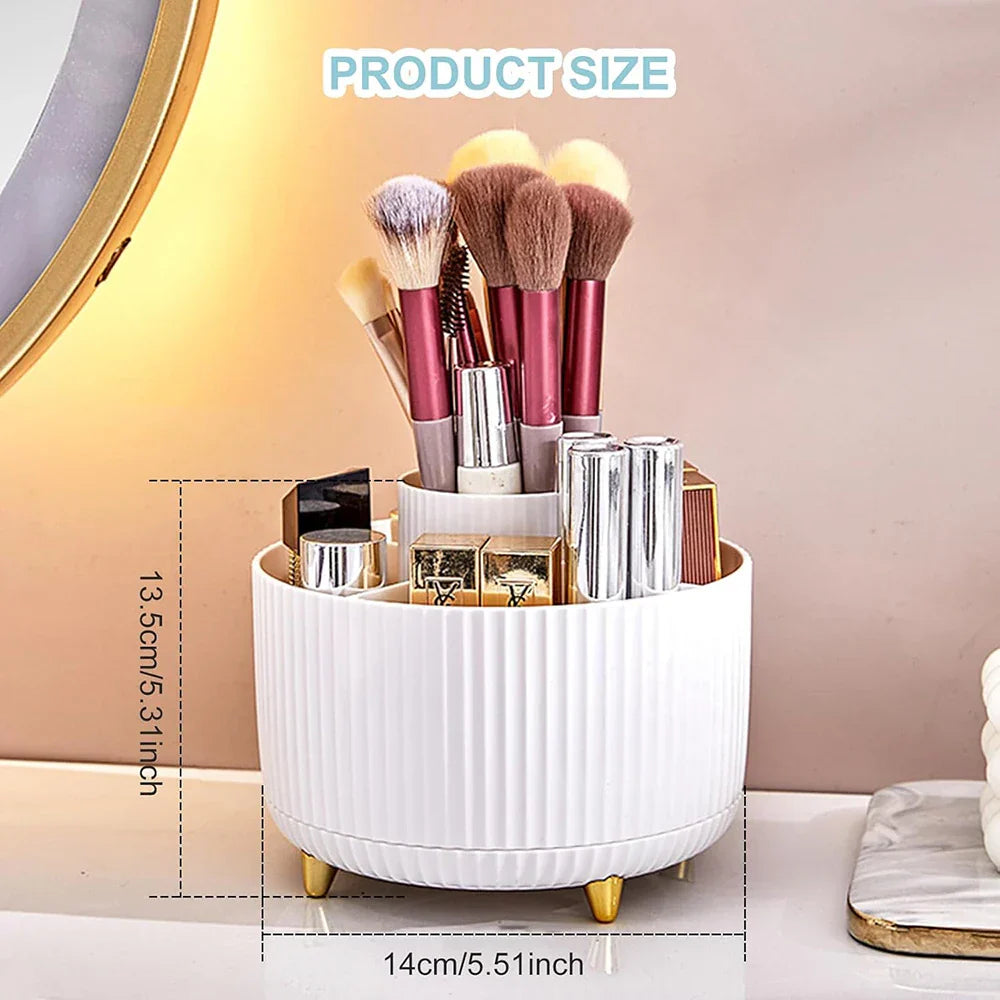 360° Rotating Makeup Organizer