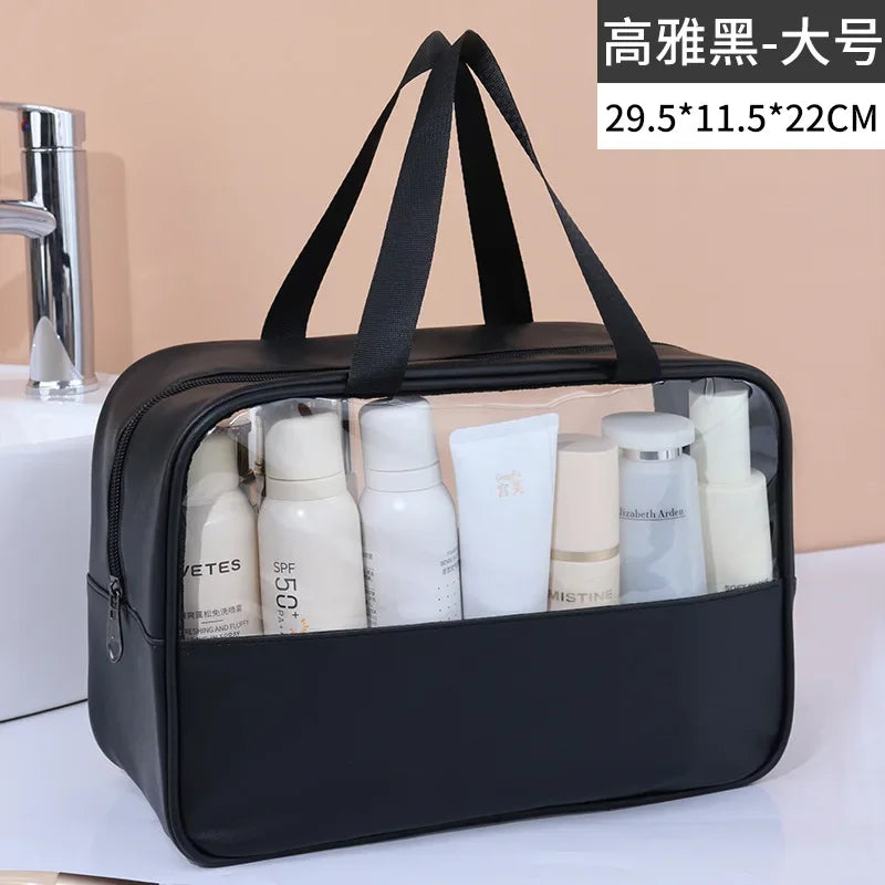 Large Transparent Travel Cosmetic Bag