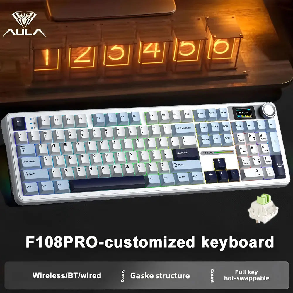 AULA F108 Pro Keyboard