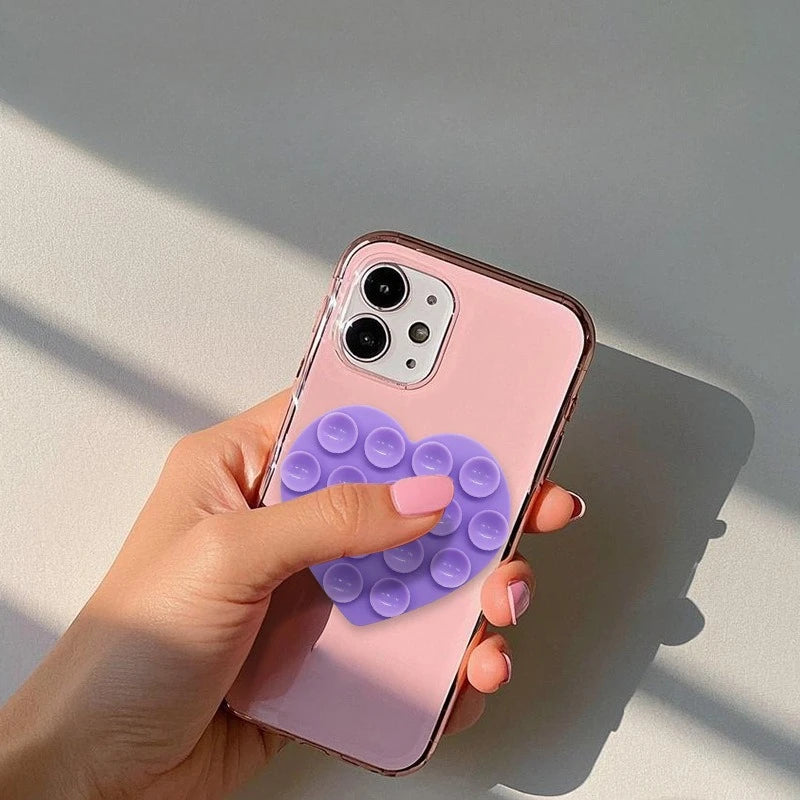 Heart Shaped Double-Sided Phone Holder