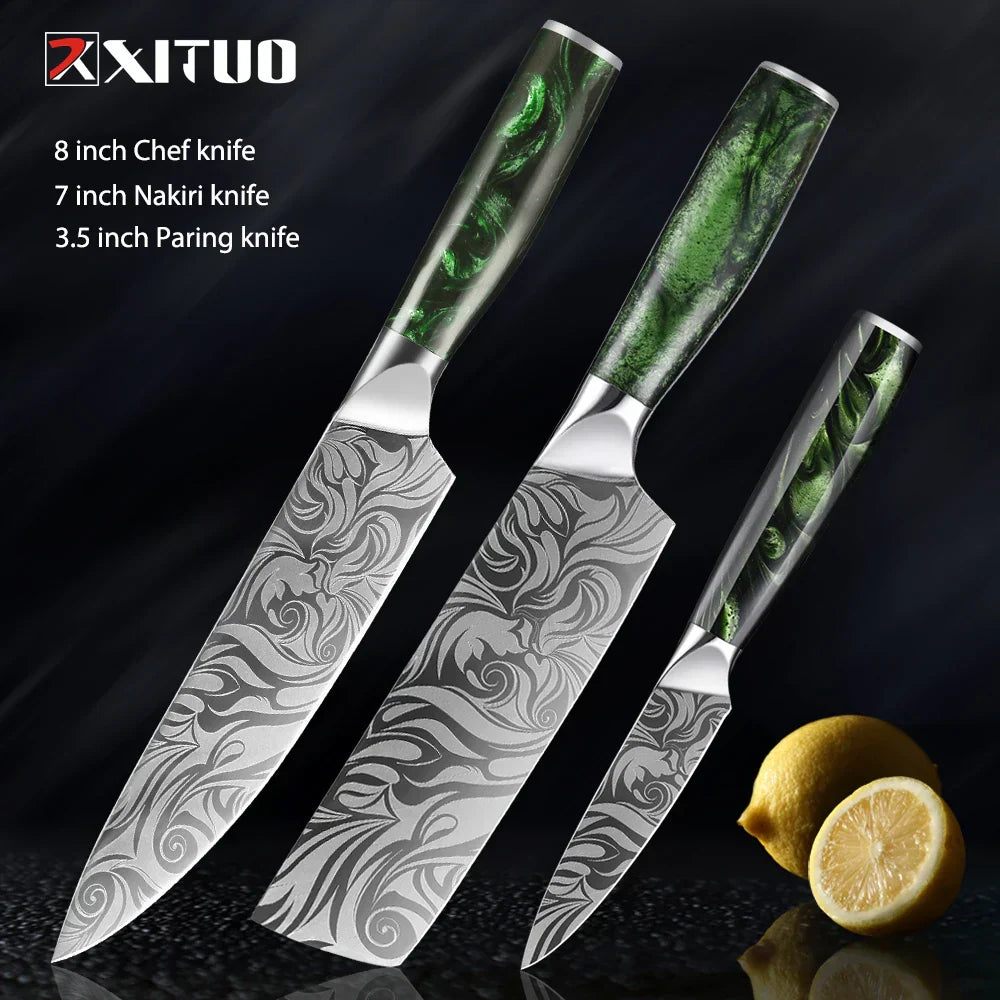 XITUO Stainless Steel Knife Set