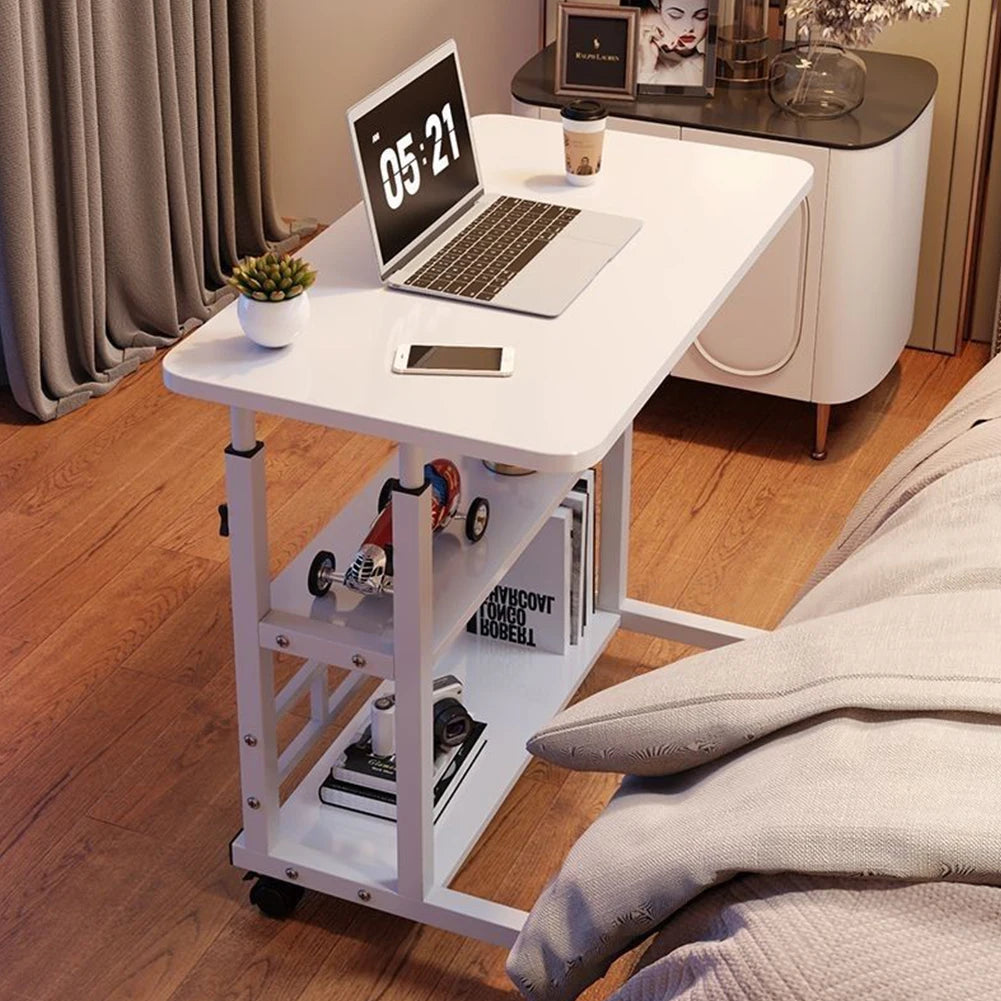 Height-Adjustable Rolling Laptop Desk