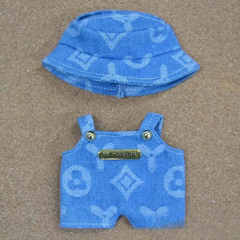 Labubu Denim Paris Doll Outfit