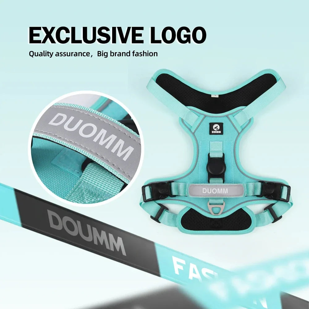 No-Pull Reflective Dog Harness