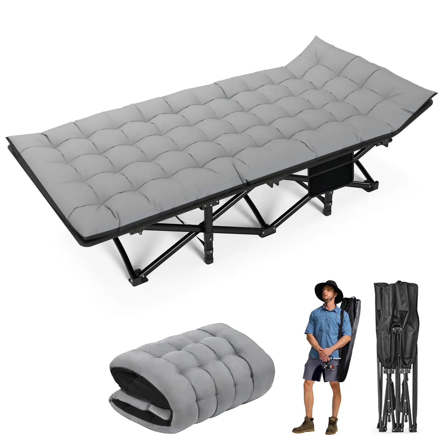 Heavy Duty Folding Camping Cot