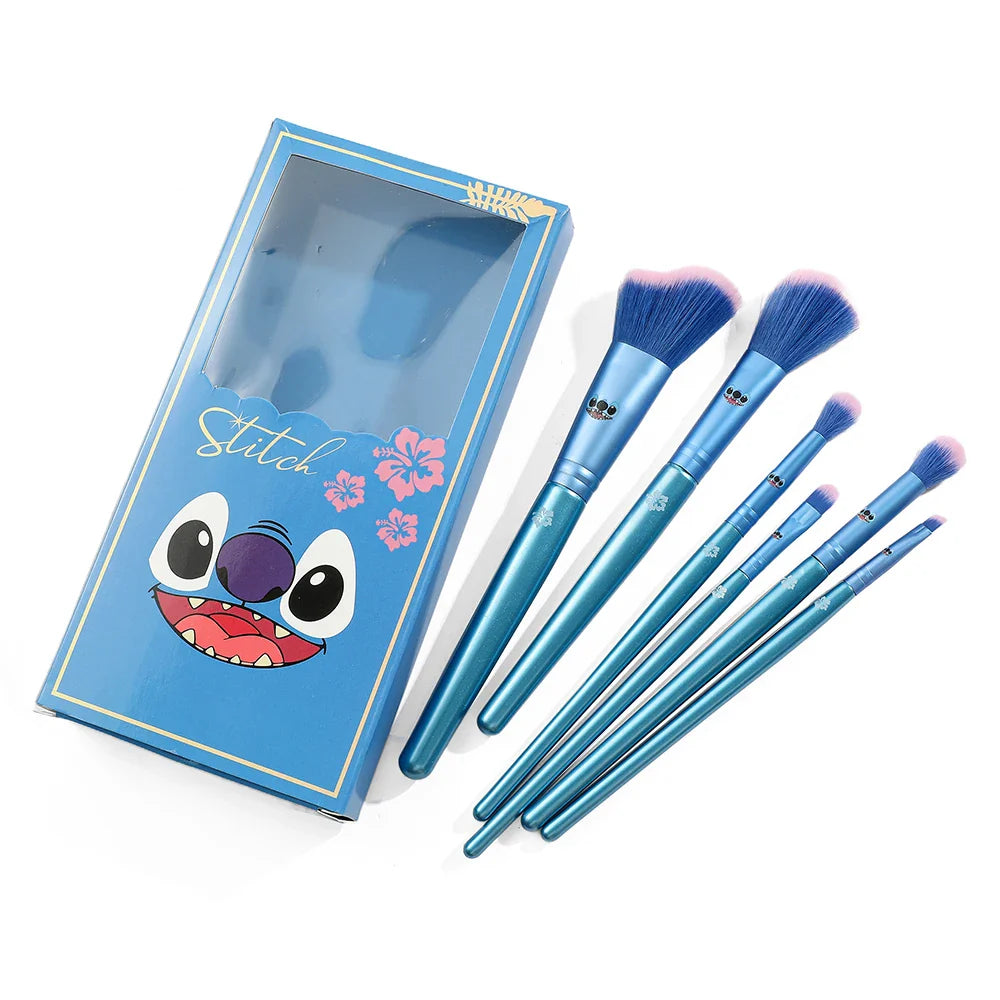 MINISO 6PCS Y2K Stitch Makeup Brush Set