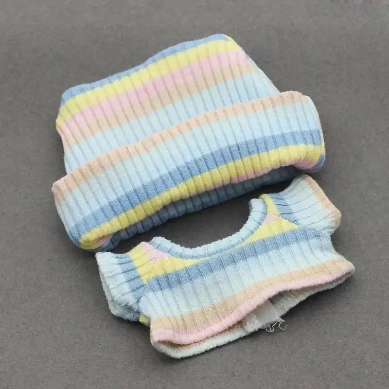 Labubu Solid Color Hoodie Set