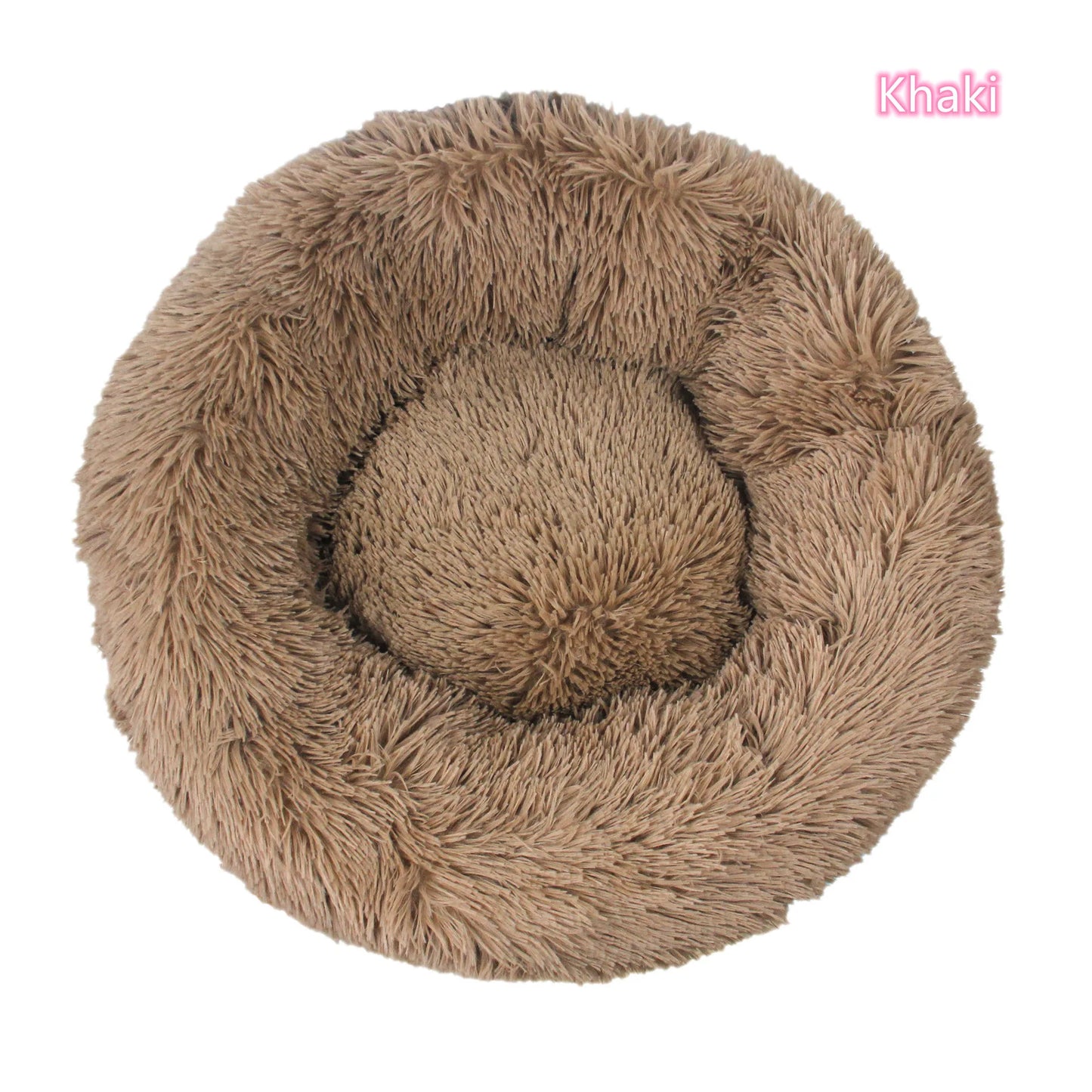 Super Soft Plush Donut Bed