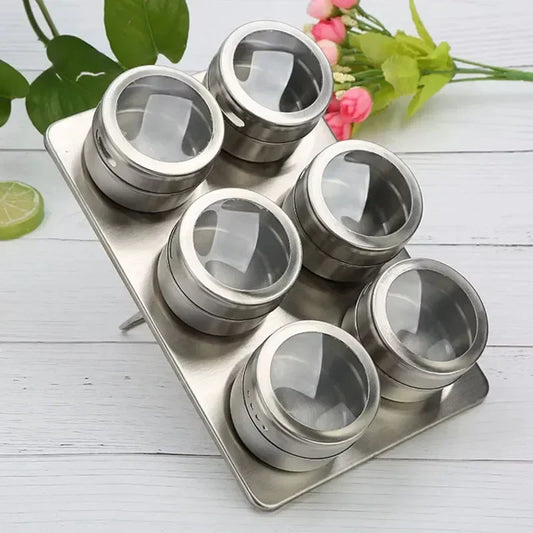Stainless Steel Spice Containers