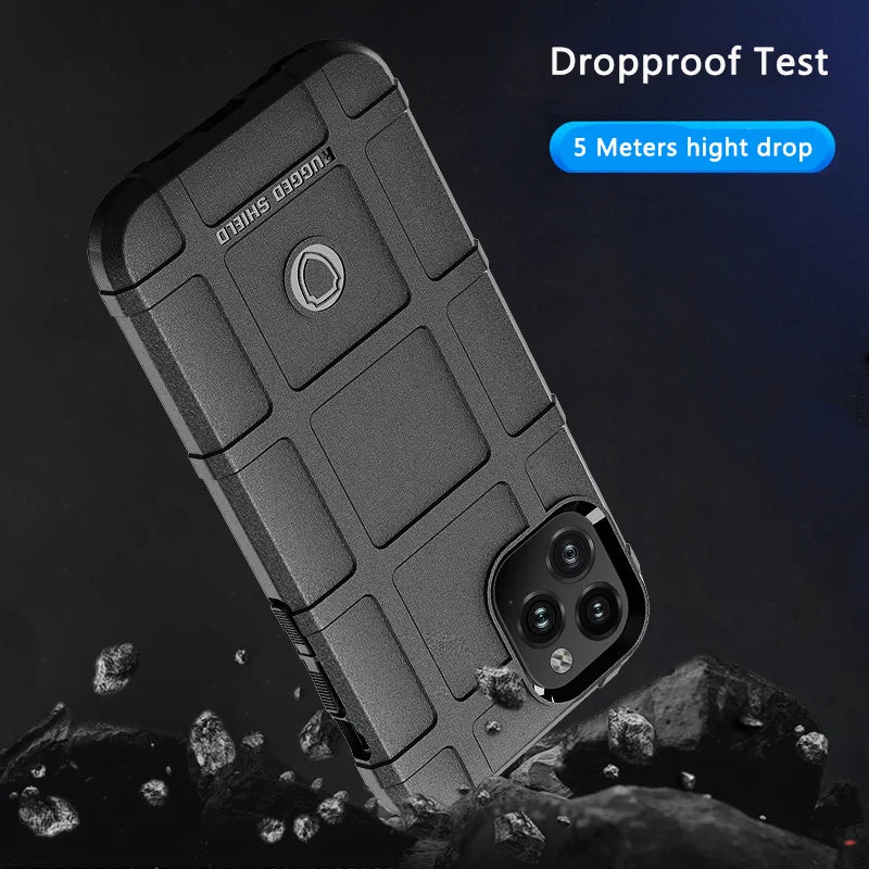 Rugged Shockproof Armor Phone Case