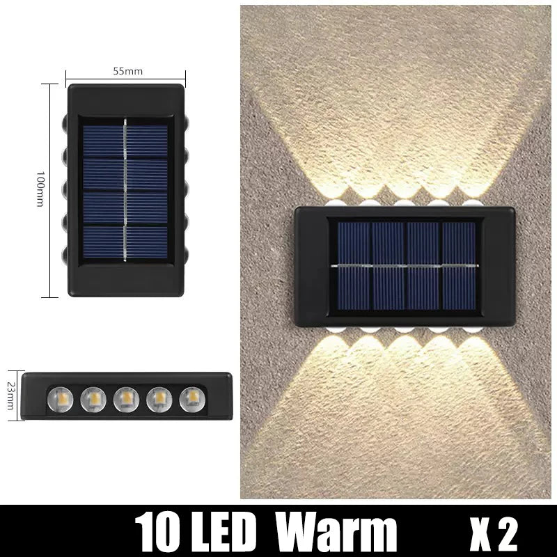 Solar Outdoor LED Wall Lights