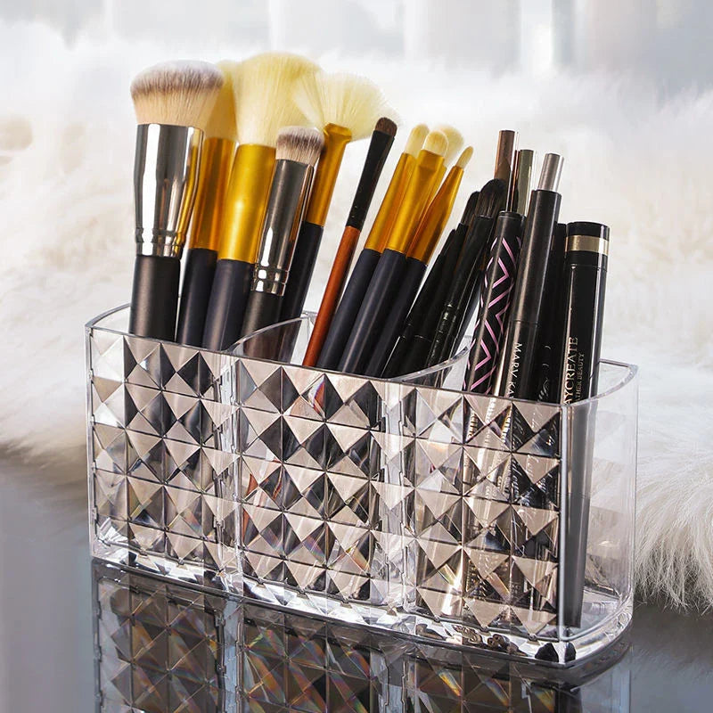Diamond Mirror Bathroom Storage Box