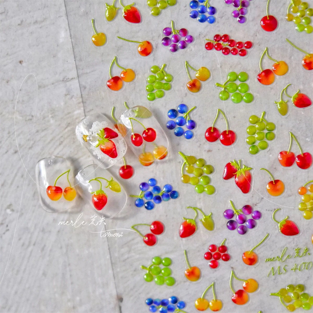 NAILFYOU Kawaii Butterfly Nail Stickers