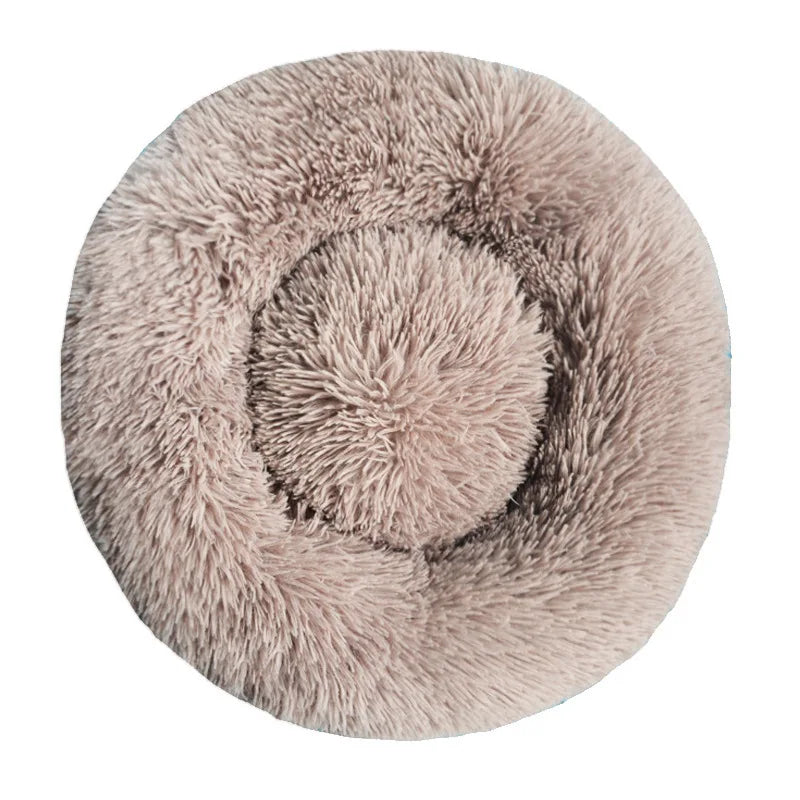 Fluffy Round Dog Pet Bed