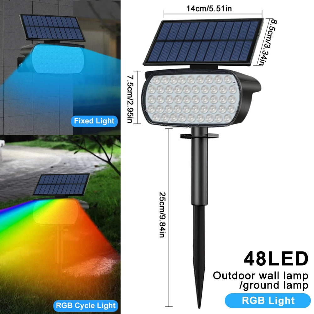 Solar LED Landscape Spotlights