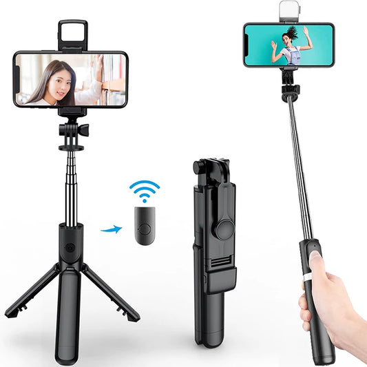Bluetooth Selfie Stick with Tripod