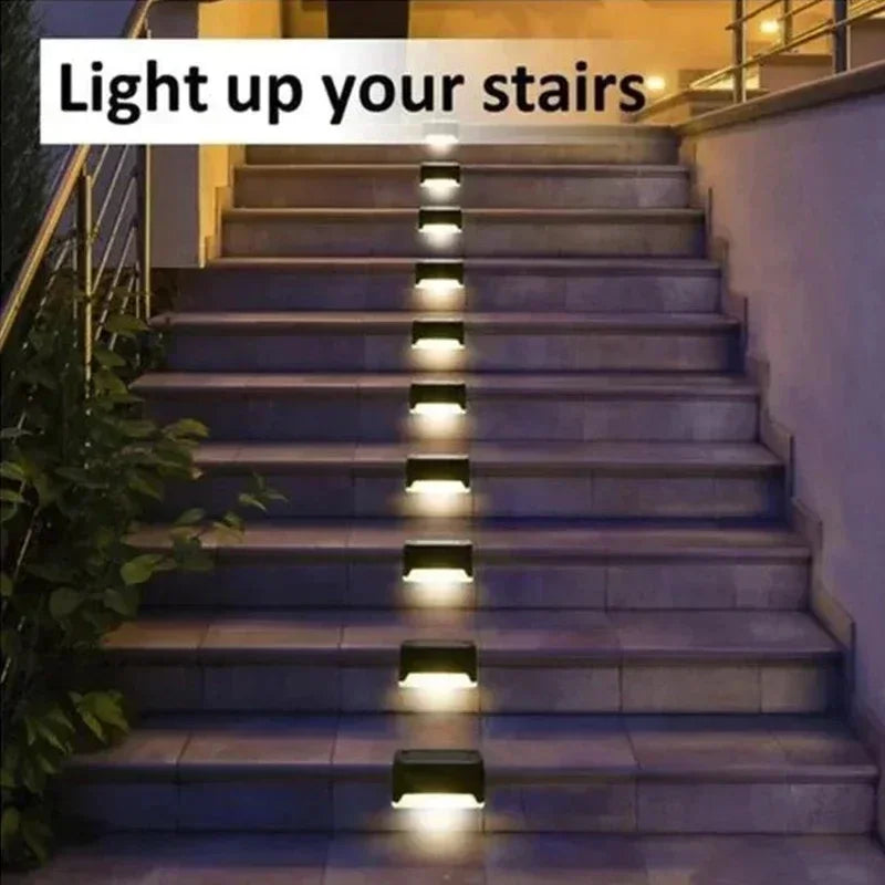 Solar LED Garden Step Lights