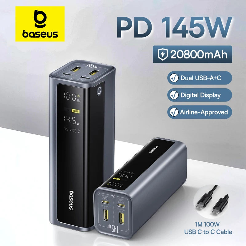Baseus 145W 20800mAh Power Bank