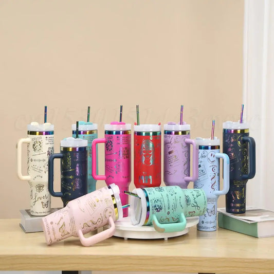 40oz Vacuum Insulated Car Mug