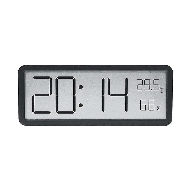 LCD Digital Wall Clock Display