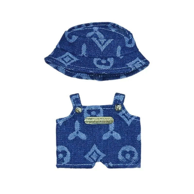 Labubu Denim Paris Doll Outfit