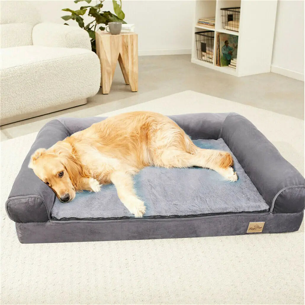 BINGOPAW XXL Orthopedic Bolster Dog Bed