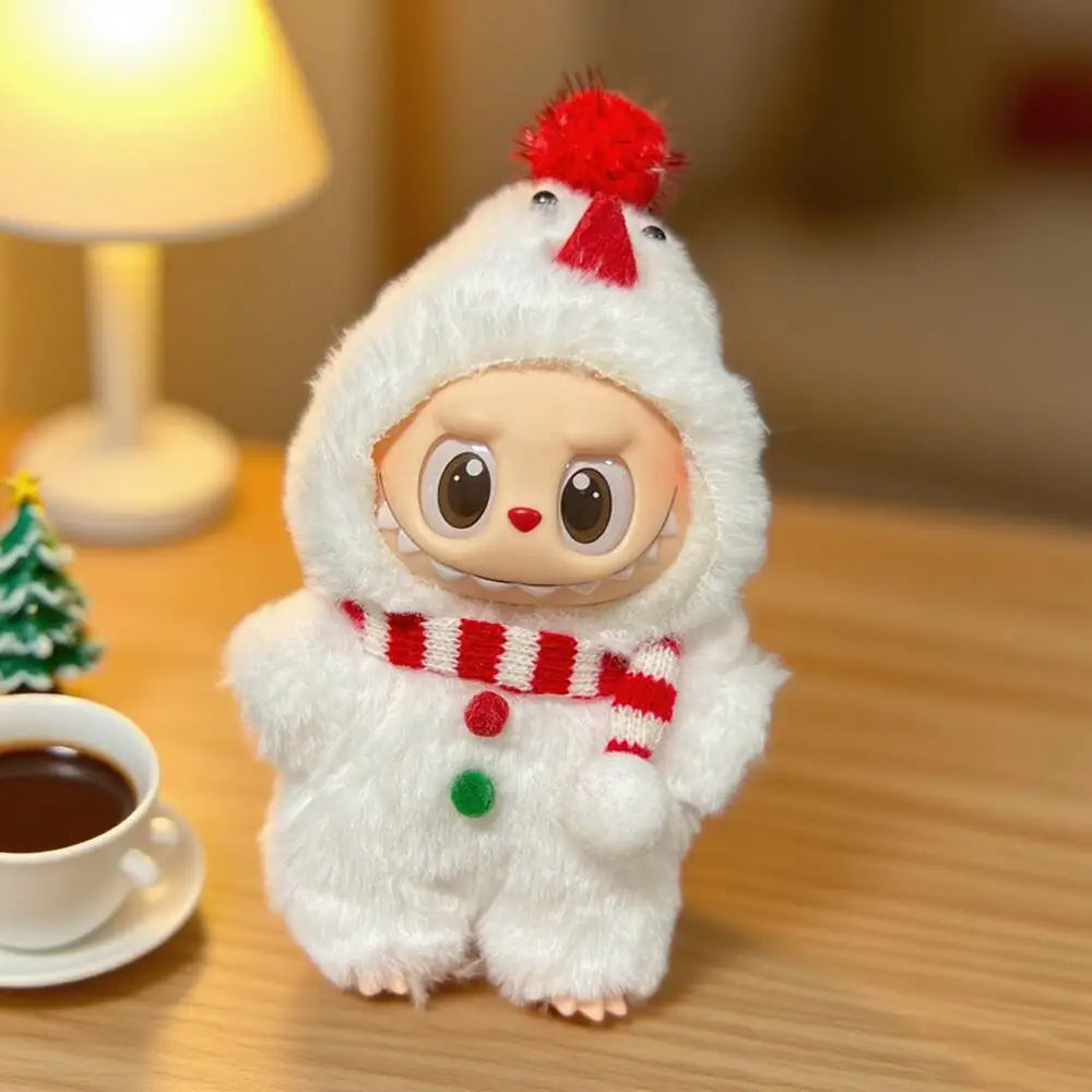Labubu Christmas Theme Outfit Set