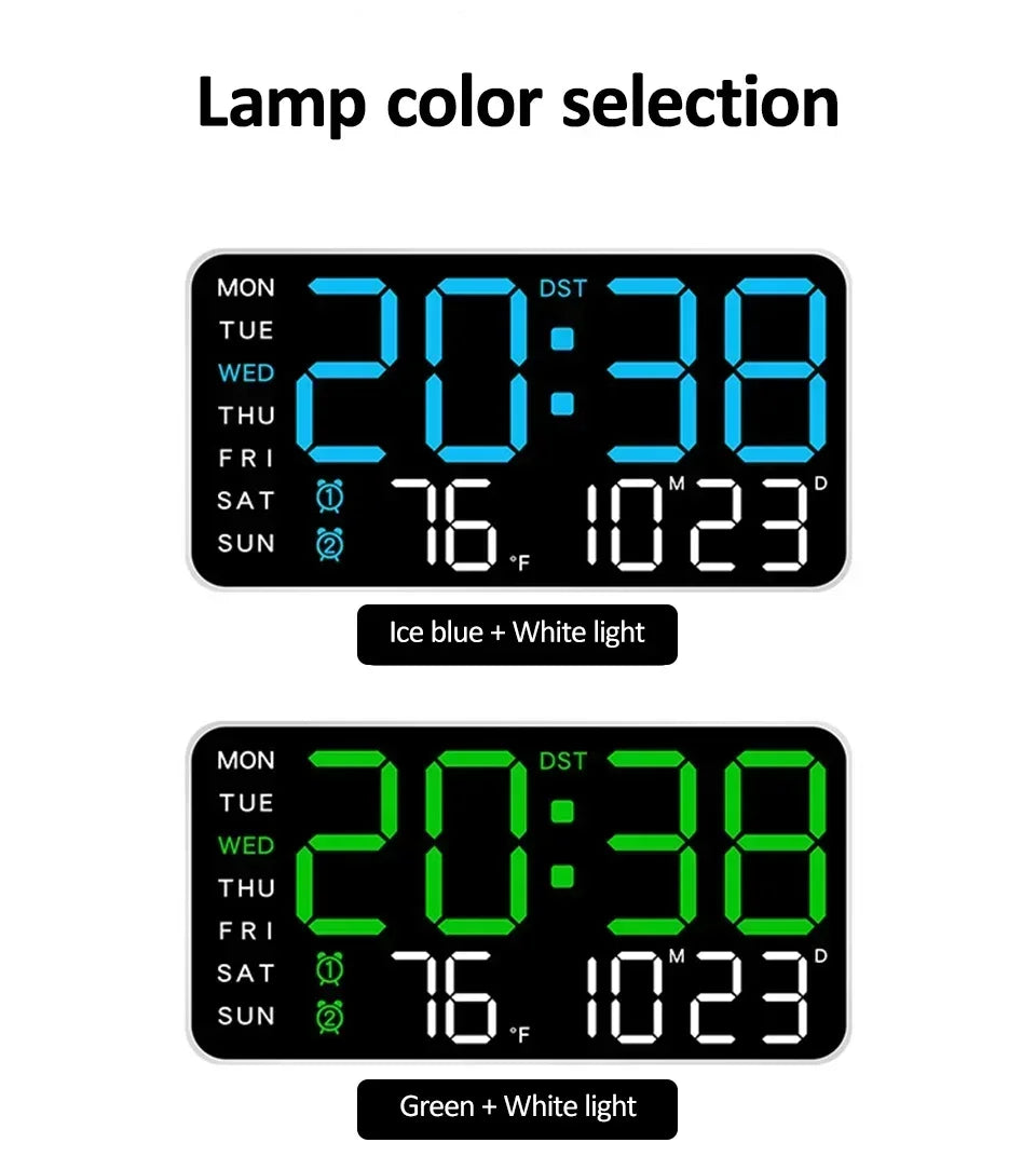 Extra Large LED Digital Clock