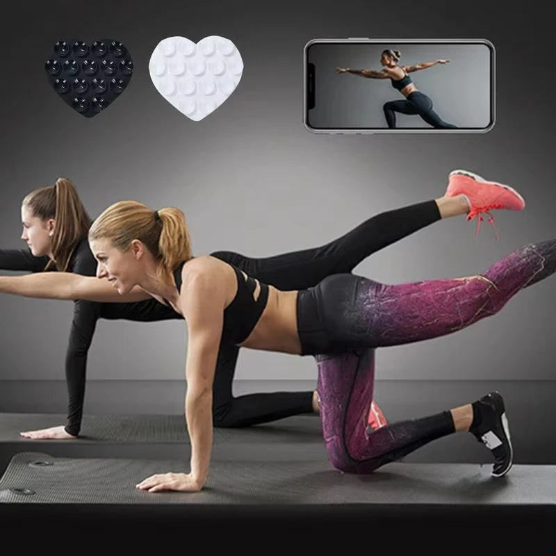 TUNEDEE Heart Shaped Phone Suction Holder