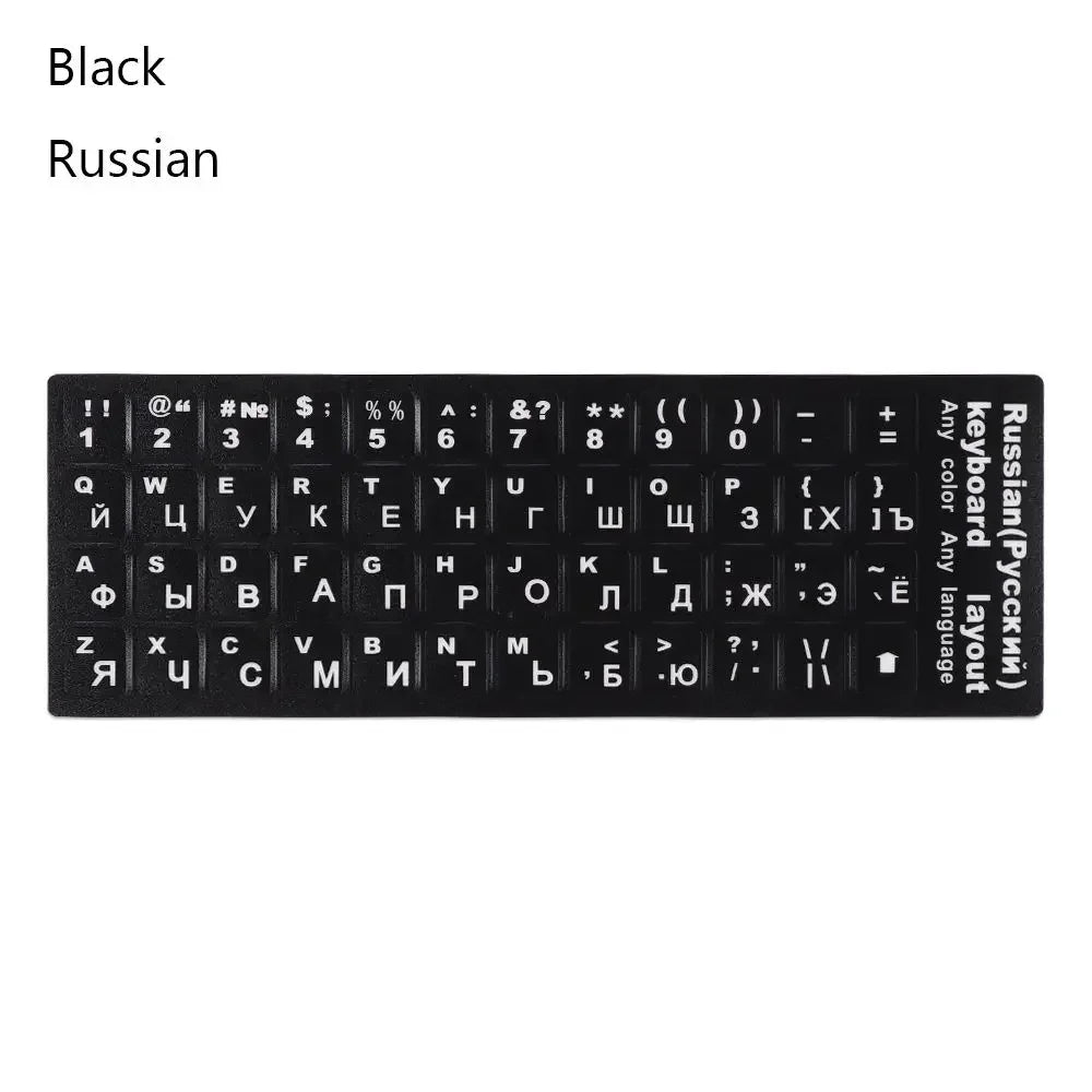 Multi-Language Keyboard Sticker Set