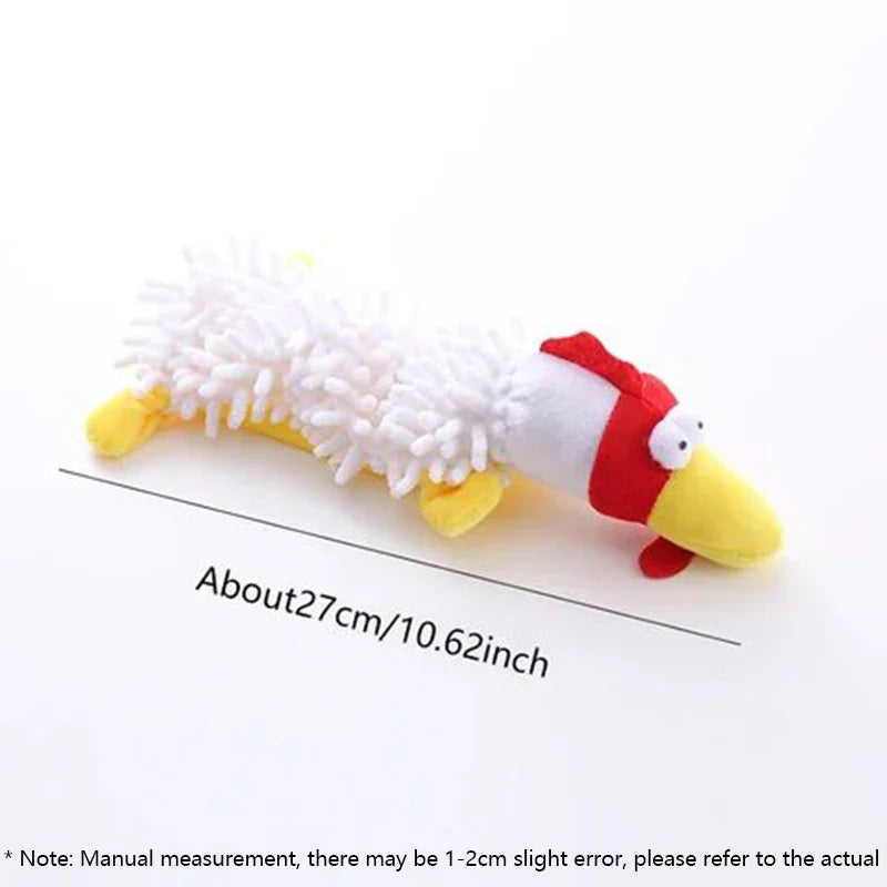 Plush Sound Dog Chew Toy